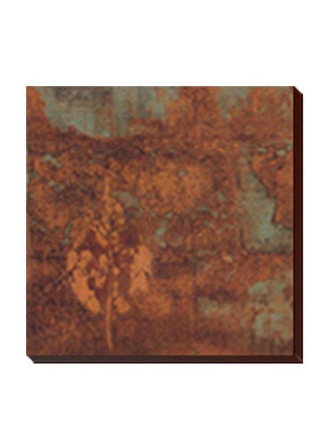 لوحة جدارية لتزيين الحائط مع إطار بني/أخضر 47x47سم