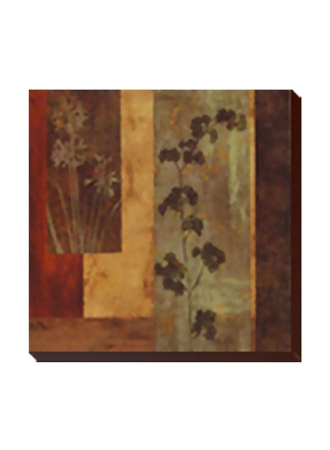 فوتو بلوك لوحة جدارية لتزيين الحائط مع إطار بني/بيج 15x15سم