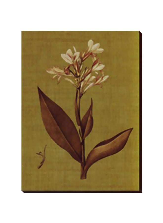 فوتو بلوك لوحة جدارية لتزيين الحائط مع إطار بيج/بني/أبيض 13x45سم