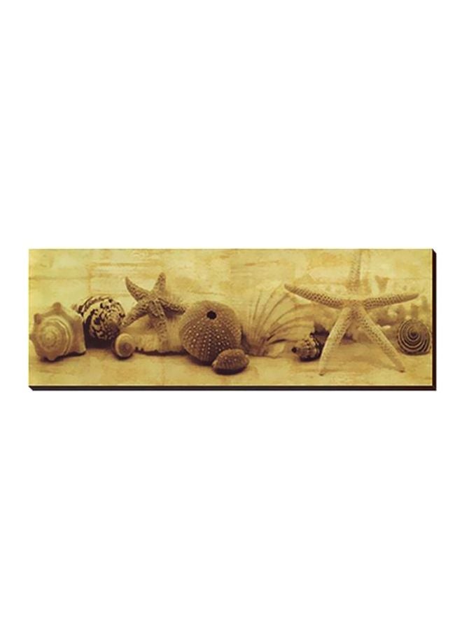 PHOTOBLOCK Decorative Wall Painting With Frame Beige 60x20cm 