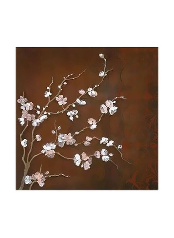 فوتو بلوك بوستر حائط للتزيين بني/وردي/أبيض 15x15سم