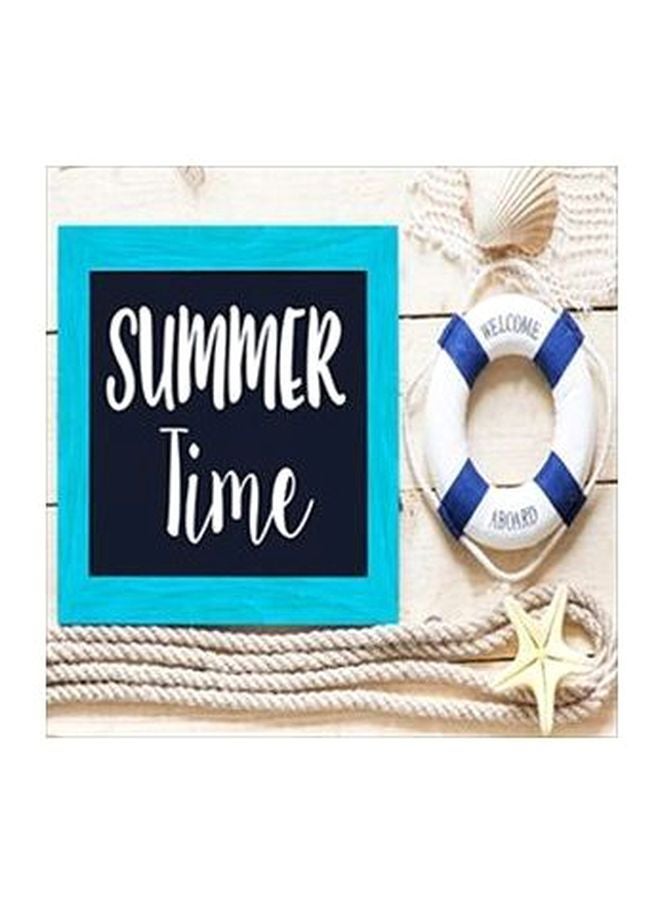 فوتو بلوك بوستر جداري للتزيين مع إطار متعدد الألوان 23x23سم