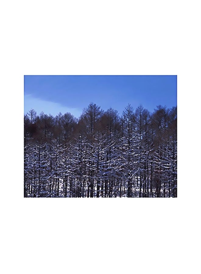 Photo Block Decorative Wall Painting Green/Blue 15x20cm 