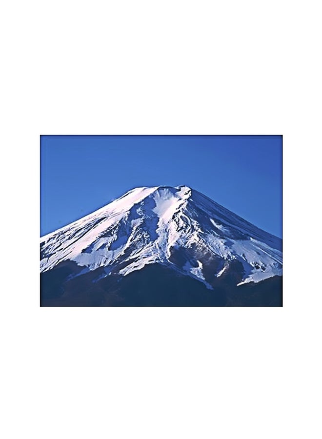 Photo Block Decorative Wall Painting White/Blue 15x20cm 