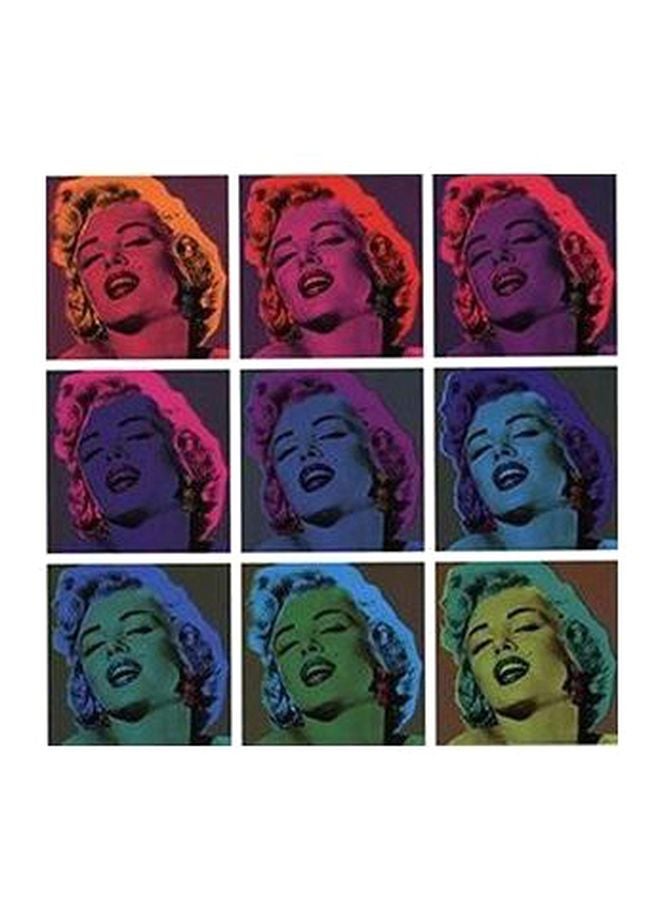 Decorative Wall Poster Multicolour 32x32cm