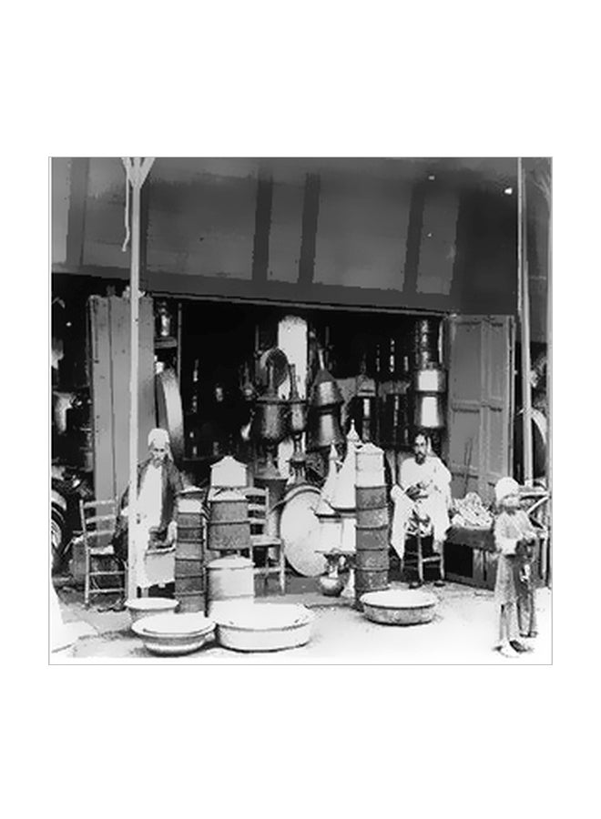 Decorative Wall Poster Multicolour 32x32cm