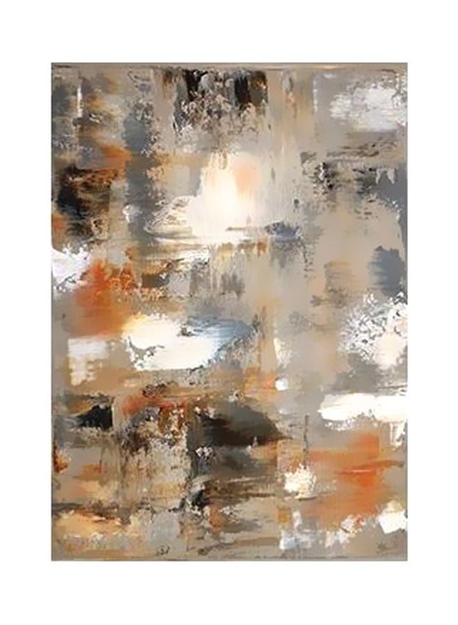 فوتو بلوك لوحة فنية لديكور الحائط أبيض/رمادي/أسود 45x31سم