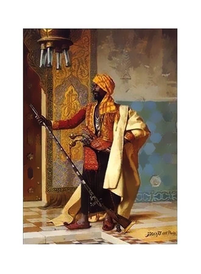 لوحة فنية لديكور الحائط متعدد الألوان 45x31سم