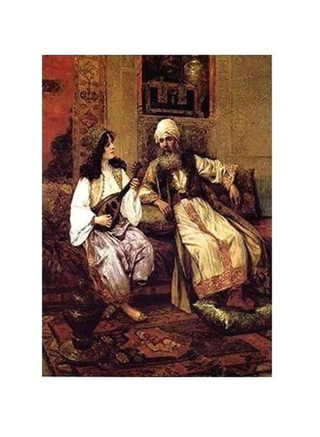 Decorative Wall Painting Multicolour 45x31cm