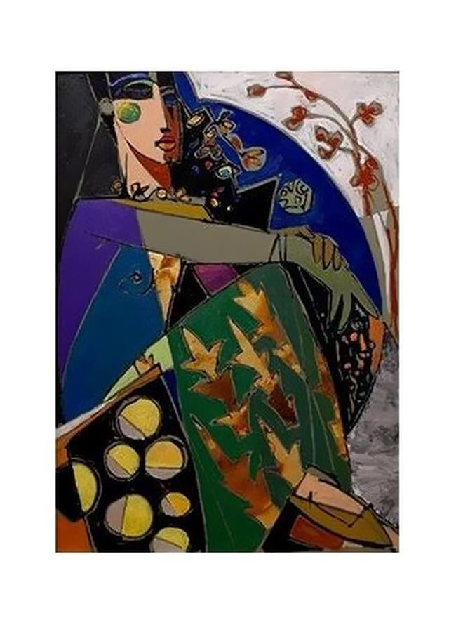 PHOTOBLOCK Decorative Wall Poster With Frame Multicolour 60x40cm