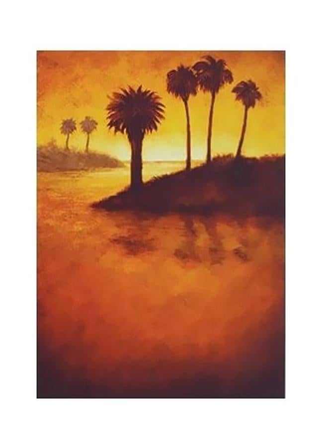 Decorative Wall Poster Multicolour 60x40cm