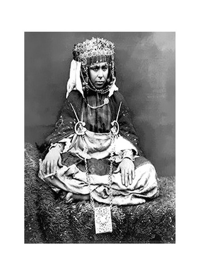 PHOTOBLOCK Decorative Wall Poster Grey/Black/White 24x18cm