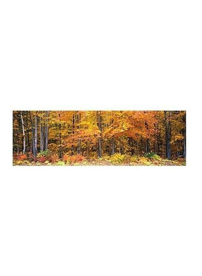 بوستر حائط للتزيين أصفر/رمادي 13 ×45سم