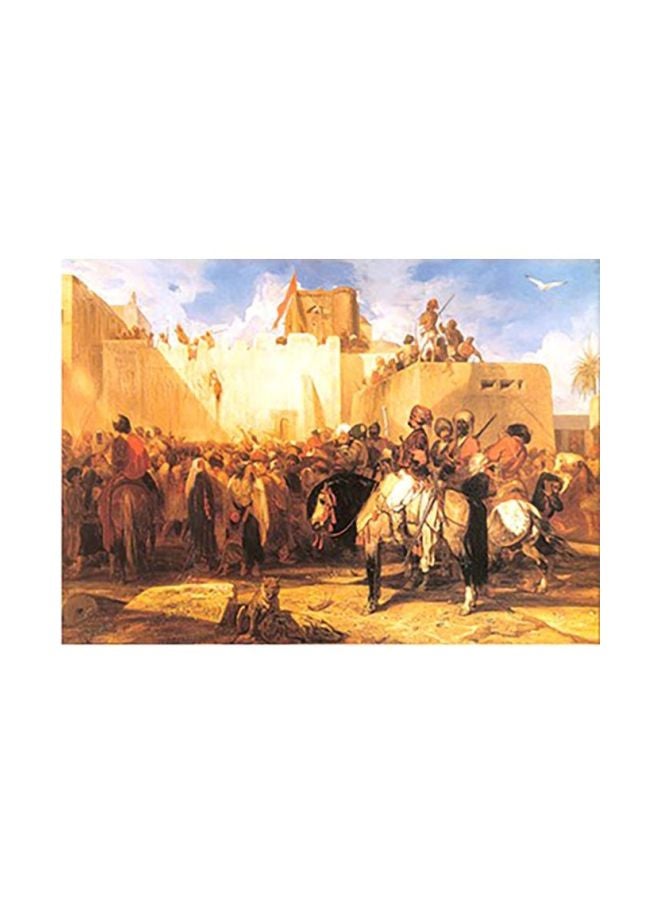 لوحة فنية لديكور الحائط متعدد الألوان 31x45سم