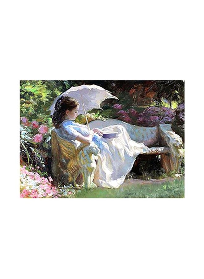 Photo Block Decorative Wall Painting Multicolour 40x60cm 