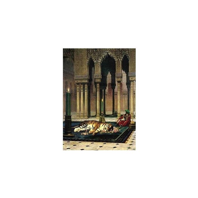 بوستر حائط للتزيين أحمر/بيج/أخضر 24x18سم