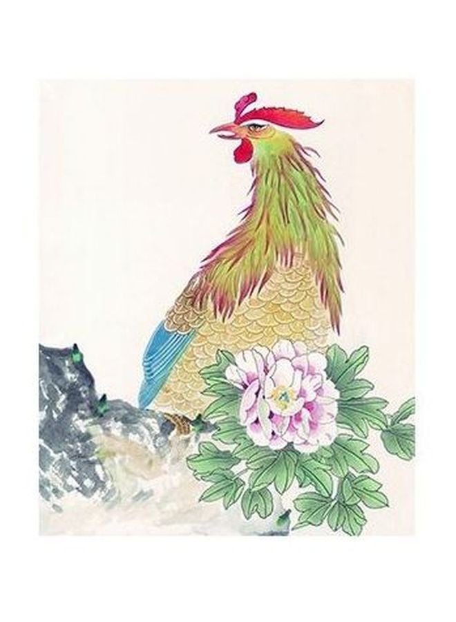 بوستر حائط للتزيين متعدد الألوان 24x18سم