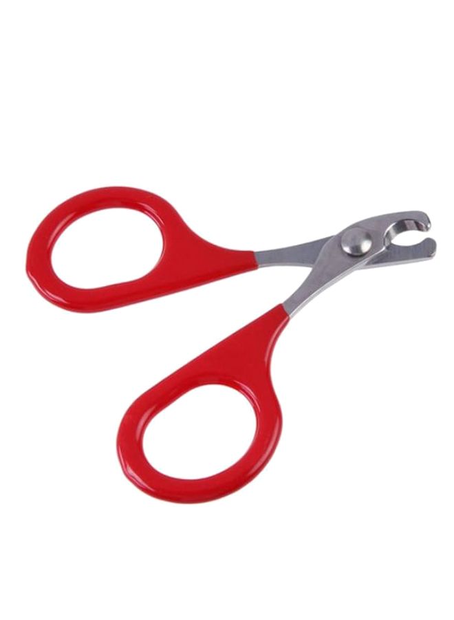 Generic Pet Nail Scissor Red/Silver  - Image 1