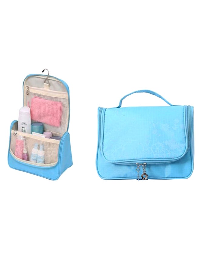 Professional Make Up Organizer Toiletry Bag Blue - Image 1