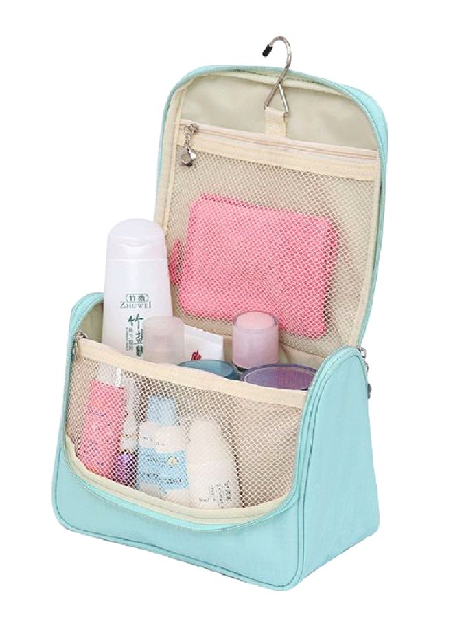 Professional Make Up Organizer Toiletry Bag Blue - Image 2