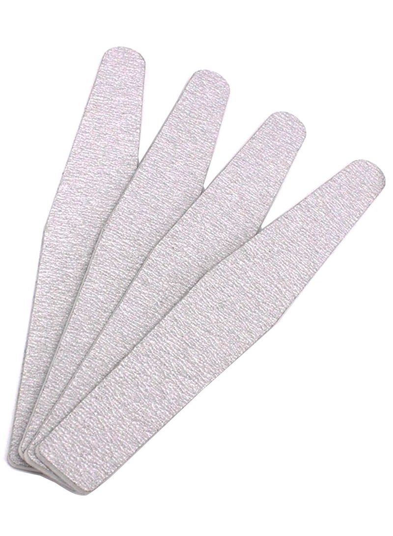 Generic 4-Piece Manicure Nail File Set Silver - Image 1