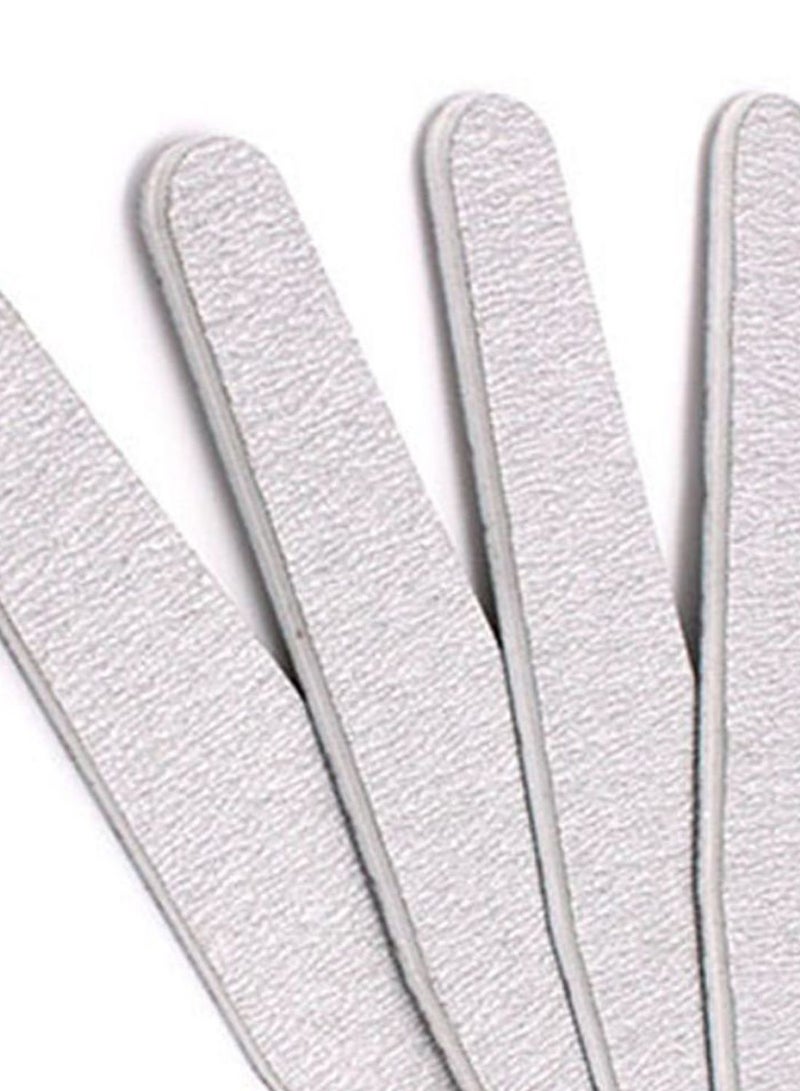 Generic 4-Piece Manicure Nail File Set Silver - Image 2