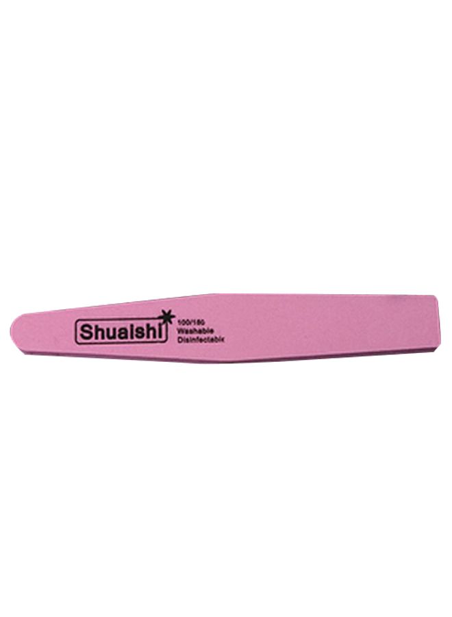 Generic 10-Piece Double-Sided Nail Polishing Strip Set Pink - Image 1
