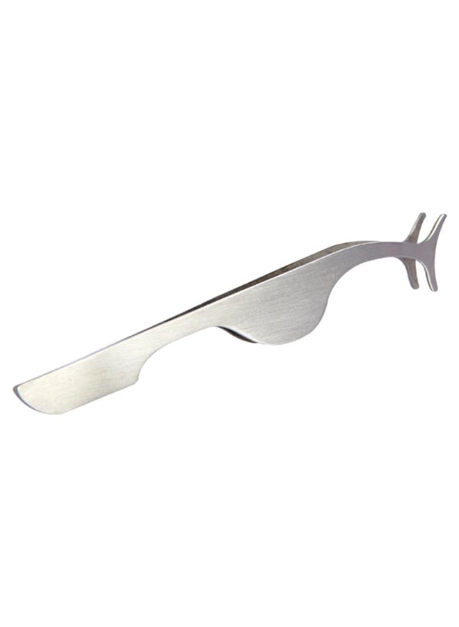 Generic Eyelashes Special Clip Tweezer Silver - Image 1