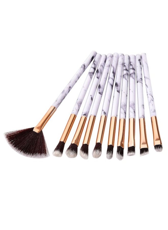 start makers 10-Piece Portable Makeup Brush Set Multicolour - Image 2