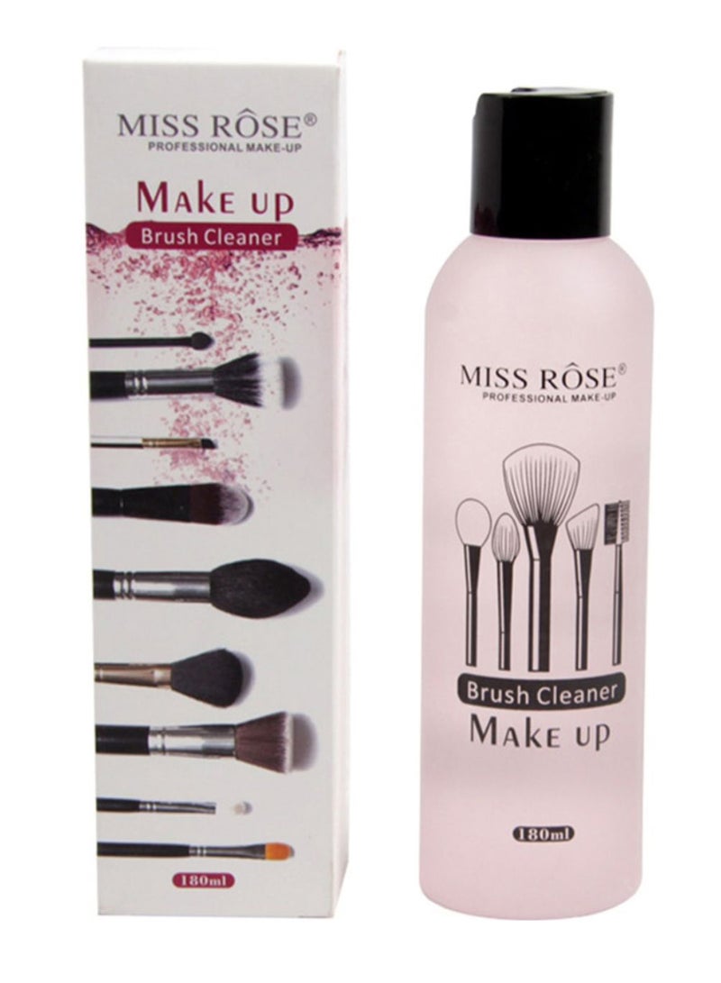Miss Rose - Makeup Up Brush Cleaner Solution 180ml Clear - Image 1