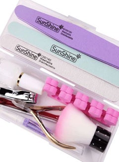Generic 12-Piece Manicure Pedicure Set Multicolour  - Image 2