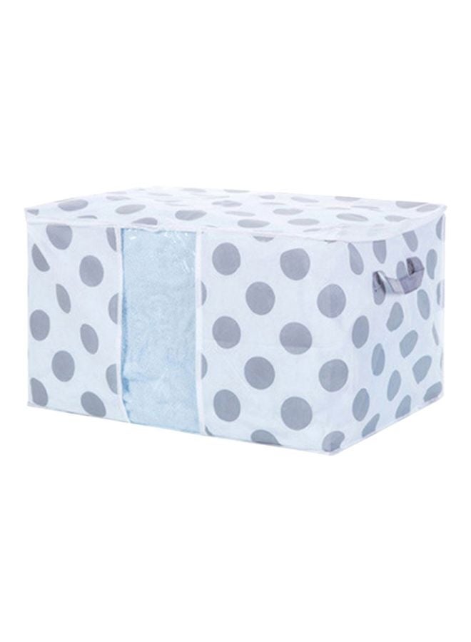 Foldable Closet Storage Bag White/Gray 31x22x3cm - Image 1