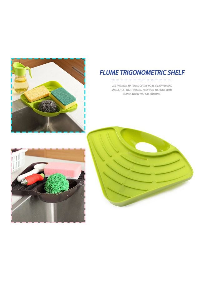 Kitchen Sponge Holder Green 27.5x19.5x7.6cm - Image 2