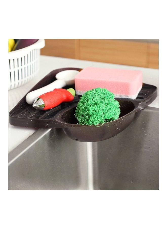 Kitchen Sponge Holder Coffee 27.5x19.5x7.6cm - Image 2