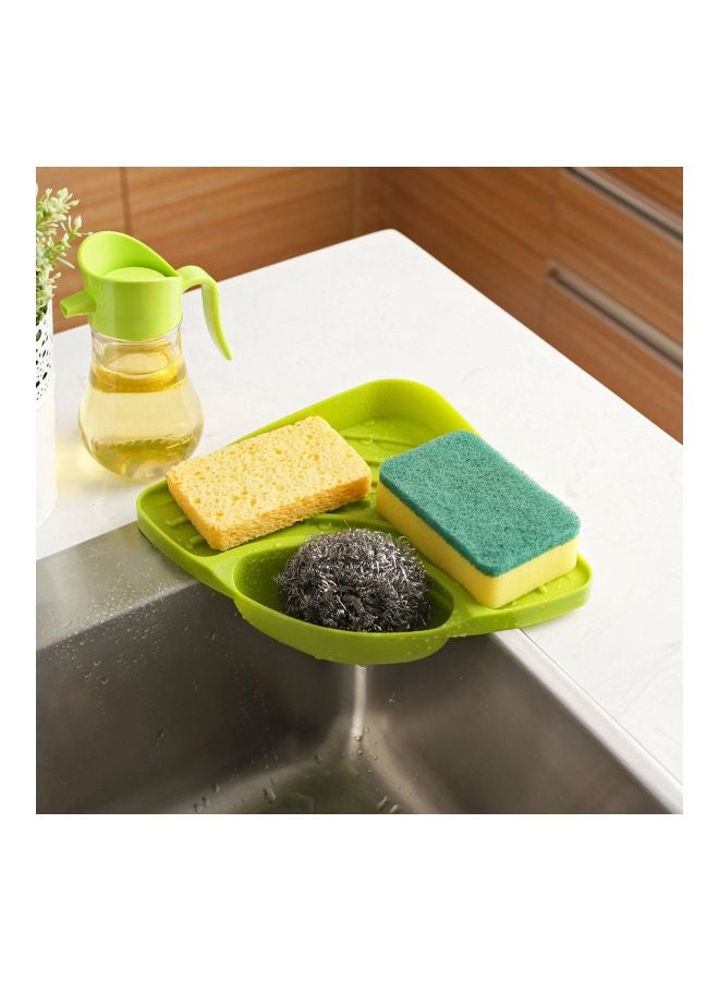 Kitchen Sponge Holder Green 27.5x19.5x7.6cm - Image 3