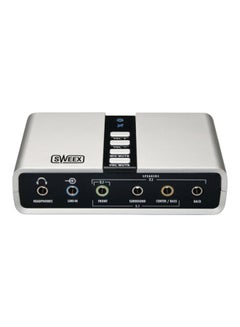 Sound Card Adapter Black/Silver