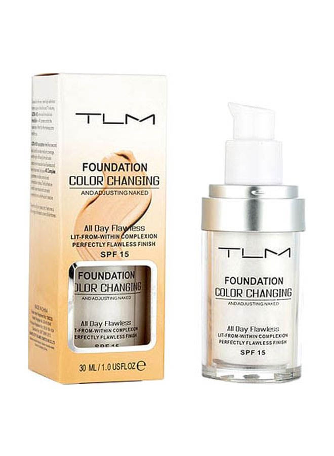 TailaiMei Colour Changing Velvet Touch Foundation White 