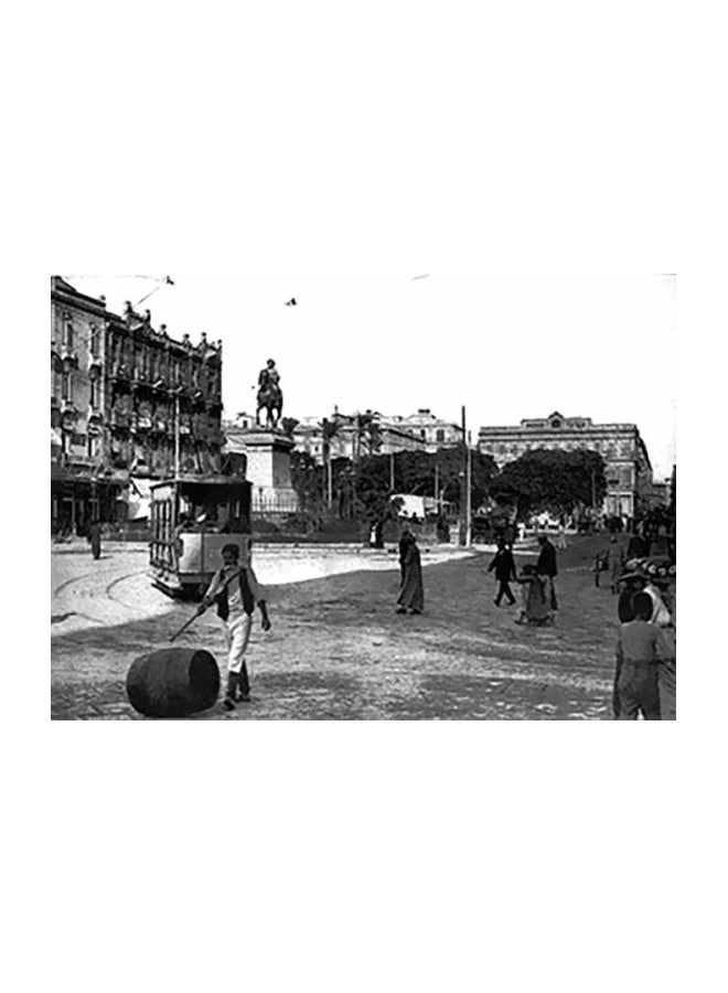 Decorative Wall Poster Black/White 18x24cm