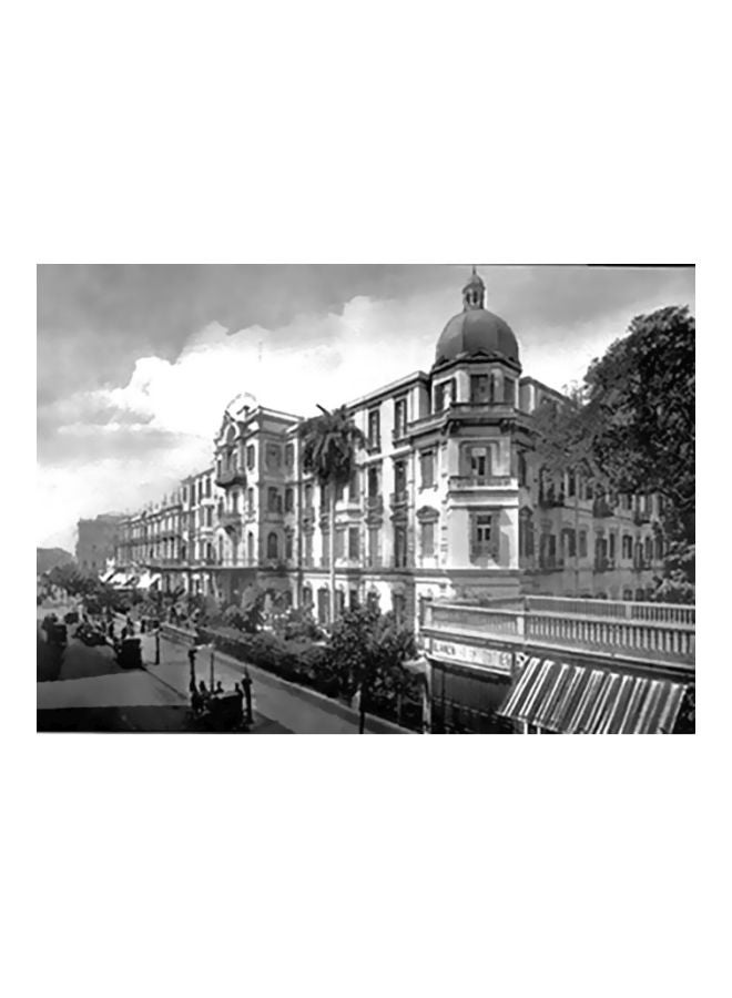 PHOTOBLOCK Decorative Wall Poster Black/Grey/White 24x34cm 