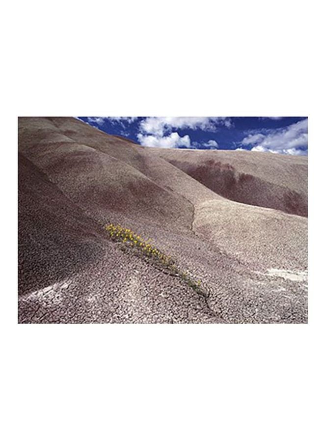 بوستر حائط للتزيين أزرق/أبيض/بني 40x60سم