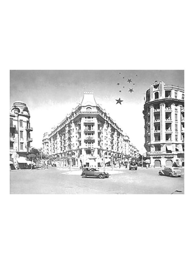 بوستر حائط للتزيين أسود/ أبيض 24x34سم