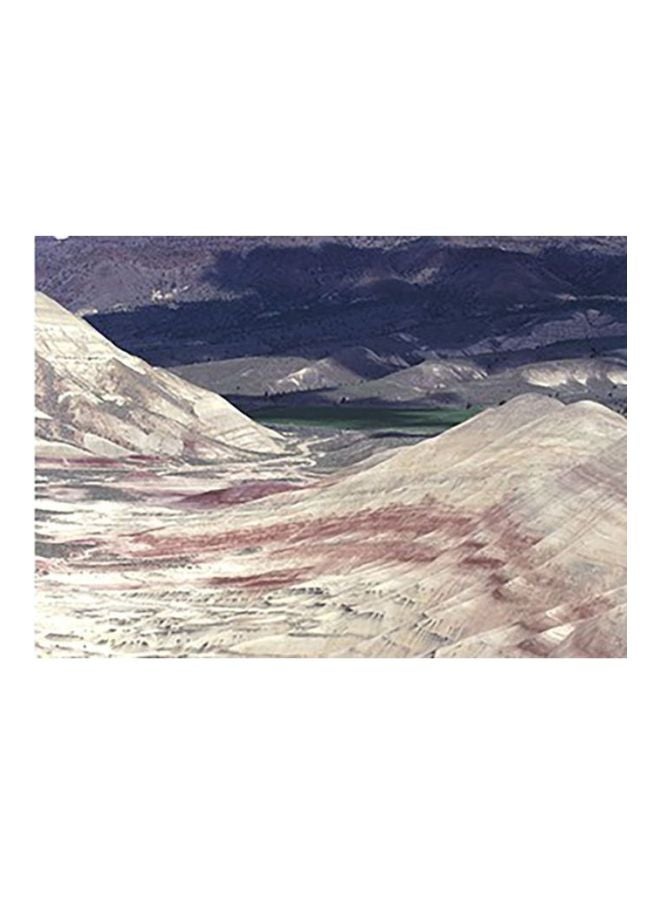 فوتو بلوك بوستر حائط للتزيين أزرق/ أبيض 40X60سم