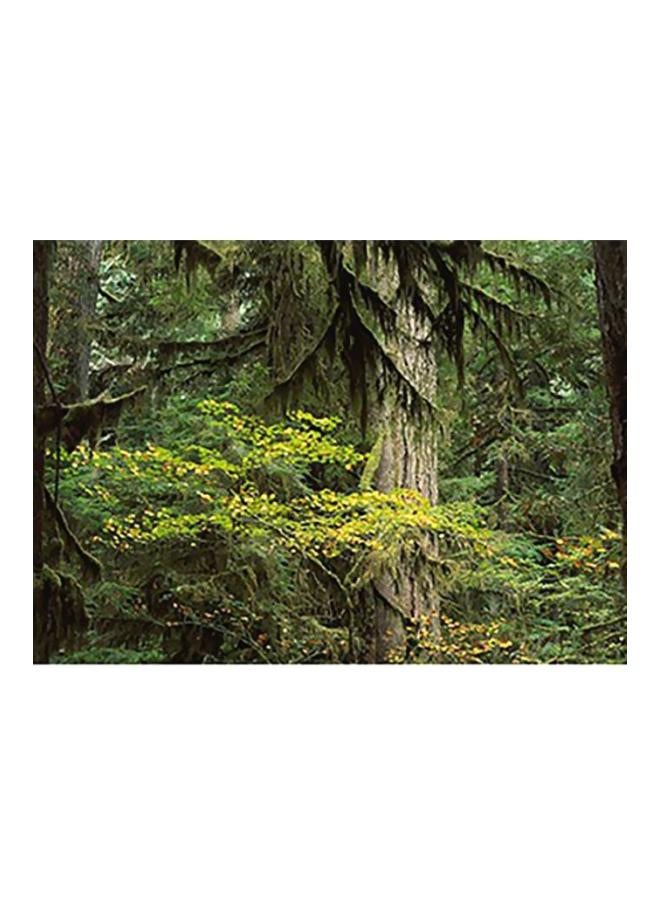 فوتو بلوك بوستر حائط للتزيين أخضر / بيج / أسود 40x60سم