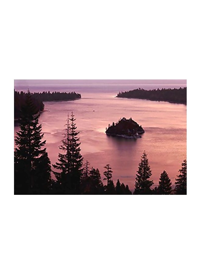 بوستر حائط للتزيين متعدد الألوان 34x24سم