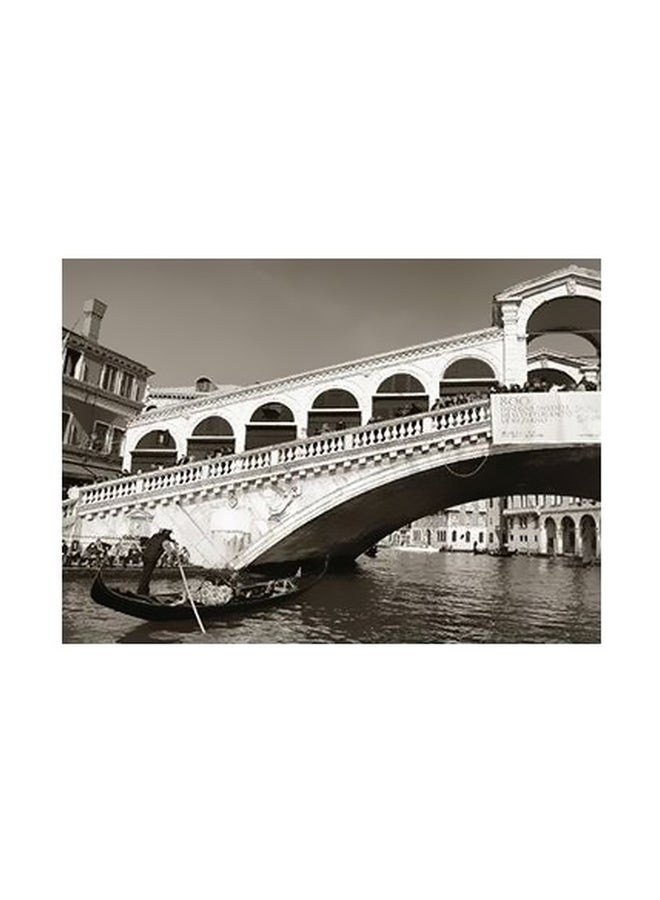 بوستر حائط للتزيين أسود/ أبيض 24x18سم