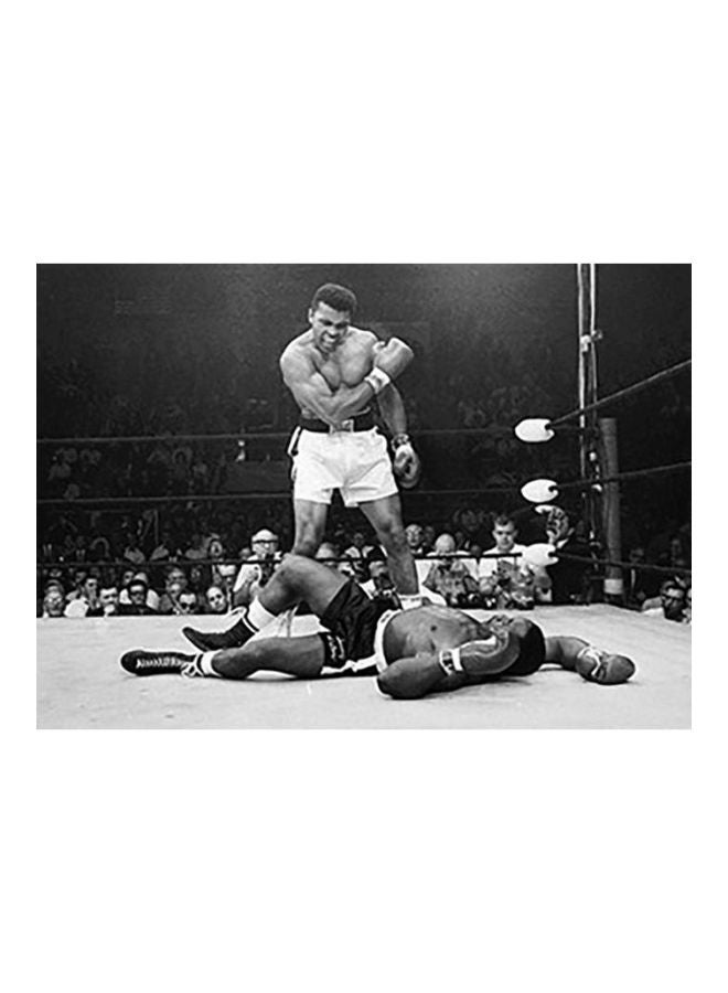 PHOTOBLOCK Decorative Wall Poster White/Black 45x31cm