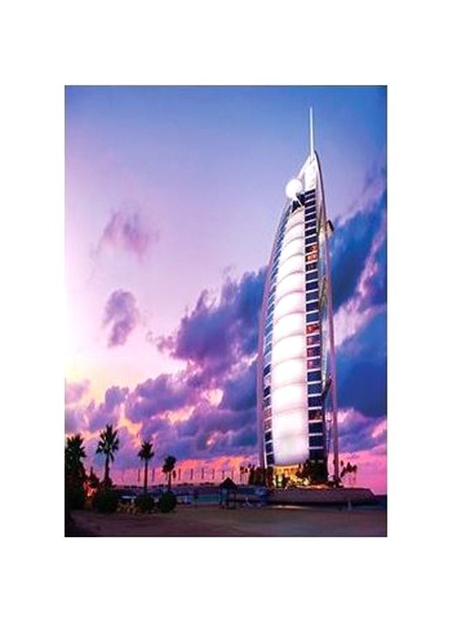 PHOTOBLOCK Decorative Wall Poster Purple/Black/White 60x40cm