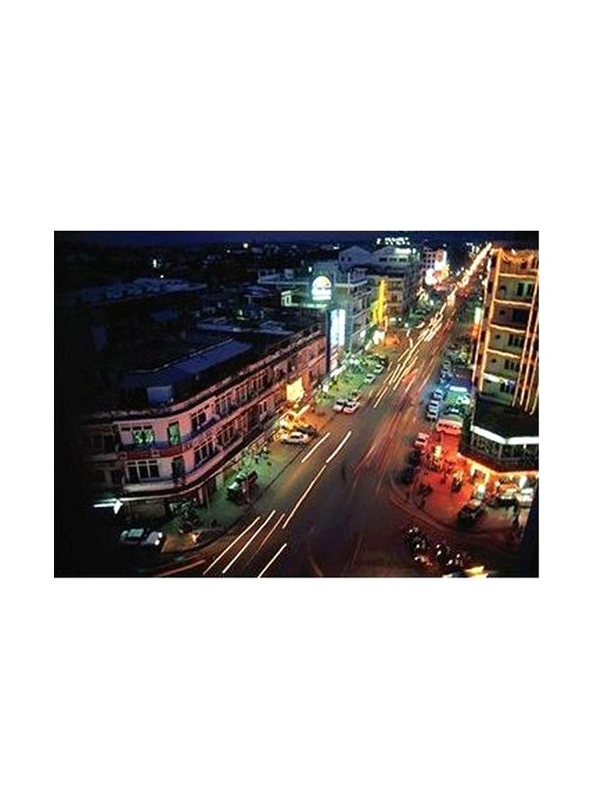 بوستر حائط للتزيين متعدد الألوان 24x18سم