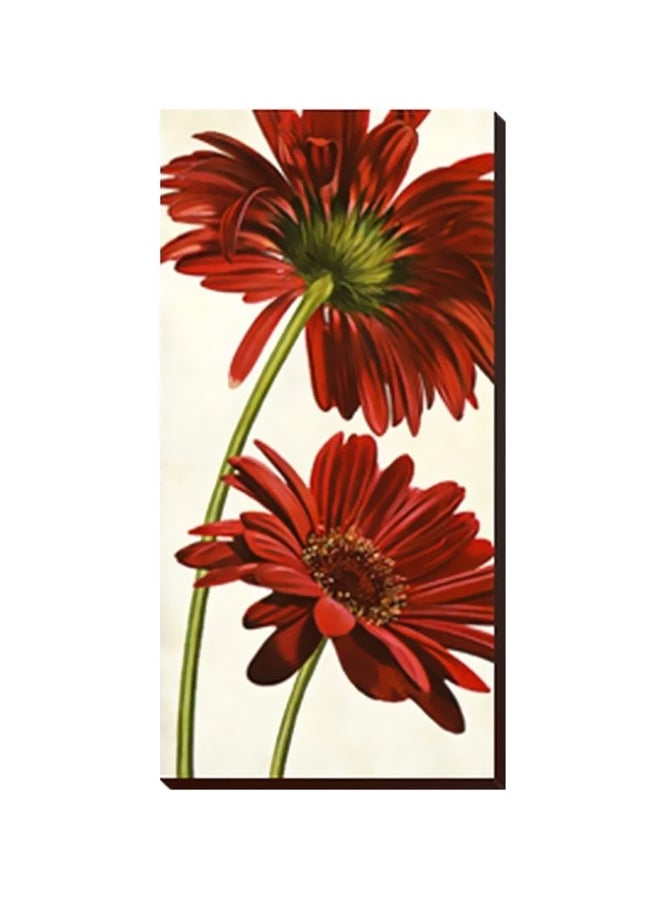 بوستر جداري للتزيين مع إطار متعدد الألوان 13x45سم