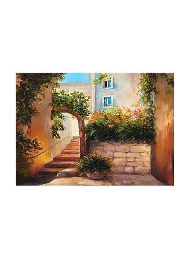 PHOTOBLOCK - Decorative Wall Poster Green/Beige/Blue - Image 1